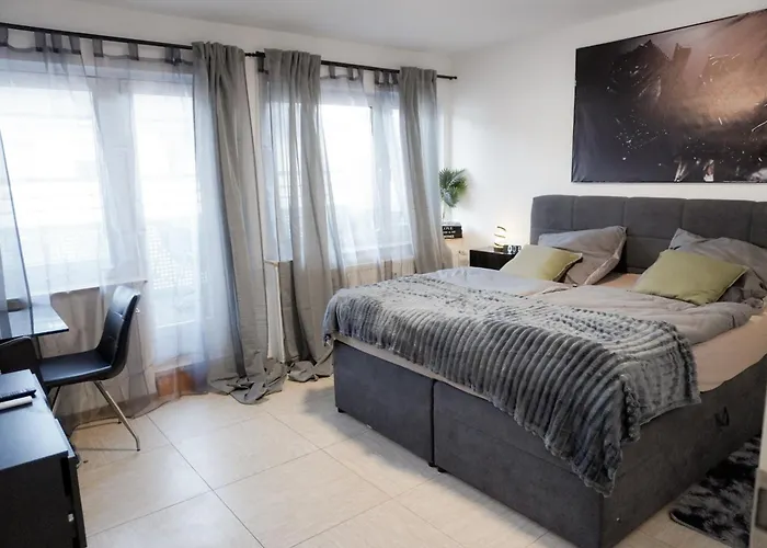 M House Do Modernes Mit Balkon & Self Check-in Apartamento